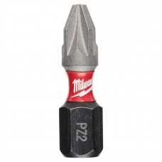 _Бита Milwaukee PZ2 25мм SHOCKWAVE, упак_2 _Бита Milwaukee PZ2 25мм SHOCKWAVE, упак_2