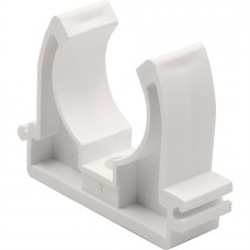 Фиксатор THERMOLIGHT для полипропиленовой трубы (клипса) 32 белый (50/300) Фиксатор THERMOLIGHT для полипропиленовой трубы (клипса) 32 белый (50/300)