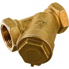 Фильтр сетчатый VALFEX для газа 1/2" ВР/ВР латунный, под пломбу 46Б5фт (120/30) Фильтр сетчатый VALFEX для газа 1/2" ВР/ВР латунный, под пломбу 46Б5фт (120/30)