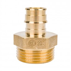 Фитинг прямой Giacomini GX НР 20x1"M, GX107Y054 Фитинг прямой Giacomini GX НР 20x1"M, GX107Y054