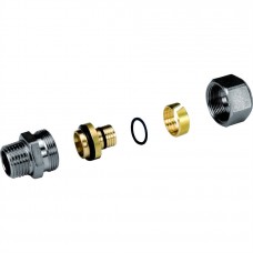 Фитинг Giacomini прямой НР 1/2"x(20x2,5), R187MX061 Фитинг Giacomini прямой НР 1/2"x(20x2,5), R187MX061