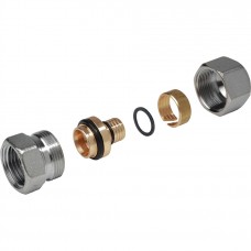 Фитинг Giacomini прямой ВР 1/2"x(20x2), R187FX062 Фитинг Giacomini прямой ВР 1/2"x(20x2), R187FX062