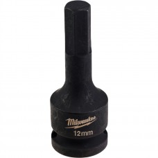 Головка Milwaukee 1/2" ударная SHOCKWAVE с рабочей частью HEX12 Головка Milwaukee 1/2" ударная SHOCKWAVE с рабочей частью HEX12