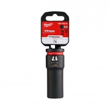Головка Milwaukee 1/2" ударная удлиненная SHOCKWAVE 17мм Головка Milwaukee 1/2" ударная удлиненная SHOCKWAVE 17мм