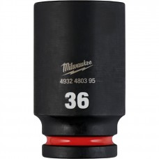 Головка Milwaukee 3/4" ударная удлиненная SHOCKWAVE 36мм Головка Milwaukee 3/4" ударная удлиненная SHOCKWAVE 36мм
