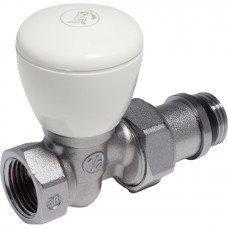 Клапан ручной Giacomini R6TG для радиатора 3/8" ВН, прямой, Kvs-1.58м3/ч Клапан ручной Giacomini R6TG для радиатора 3/8" ВН, прямой, Kvs-1.58м3/ч