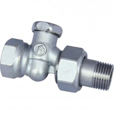 Клапан отсечной Giacomini прямой 1/2", R17DX003 Клапан отсечной Giacomini прямой 1/2", R17DX003