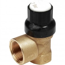 Клапан предохранительный Giacomini для водоснабжения 1/2" x 3/4" - 8 бар, R140CY011 Клапан предохранительный Giacomini для водоснабжения 1/2" x 3/4" - 8 бар, R140CY011