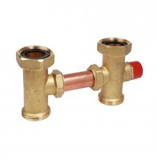 Клапан смесительный Giacomini трехходовой с вентильным затвором 1 1/2", R298Y027 Клапан смесительный Giacomini трехходовой с вентильным затвором 1 1/2", R298Y027