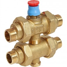 Клапан зональный Giacomini трехходовой вентильный с эксцентриками 3/4", R292EY004 Клапан зональный Giacomini трехходовой вентильный с эксцентриками 3/4", R292EY004