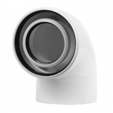 Колено для конденсационных котлов Royal Thermo диам. 80/125L MF 90гр Колено для конденсационных котлов Royal Thermo диам. 80/125L MF 90гр