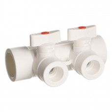 Коллектор Lammin с шаровыми кранами PPR 40 х 2 30/1 Коллектор Lammin с шаровыми кранами PPR 40 х 2 30/1