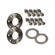 Комплект ответных фланцев LD Ду 15 Ру25 из стали 20 с прокладками и крепежем Комплект ответных фланцев LD Ду 15 Ру25 из стали 20 с прокладками и крепежем