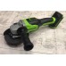 Угловая шлифовальная машина, аккумуляторная Greenworks GD24AG, 24V (125 мм) бесщеточная c 1хАКБ 2 А.ч и ЗУ в сумке Угловая шлифовальная машина, аккумуляторная Greenworks GD24AG, 24V (125 мм) бесщеточная c 1хАКБ 2 А.ч и ЗУ в сумке