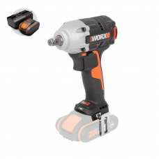Гайковерт WORX WX272 (300Нм) 20V бесщеточный аккумуляторный Гайковерт WORX WX272 (300Нм) 20V бесщеточный аккумуляторный