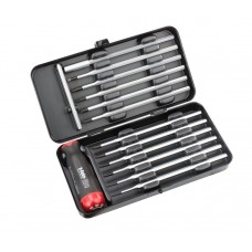 Отвертка Felo c регулировкой крутящего момента (3,0-5,4 Нм) с набором насадок 12 шт в кейсе 10099316 Отвертка Felo c регулировкой крутящего момента (3,0-5,4 Нм) с набором насадок 12 шт в кейсе 10099316