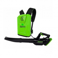 Воздуходувка ранцевая Greenworks GC82BLB 82V (210 км/ч) бесщеточная аккумуляторная Воздуходувка ранцевая Greenworks GC82BLB 82V (210 км/ч) бесщеточная аккумуляторная