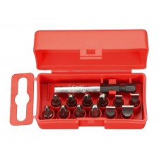 Набор бит Felo Industrial с держателем бит (SL/PH/PZ), 13 шт в кейсе 02091016 Набор бит Felo Industrial с держателем бит (SL/PH/PZ), 13 шт в кейсе 02091016