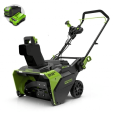 Снегоуборщик Greenworks GD82 82V (56 см) бесщёточный аккумуляторный Снегоуборщик Greenworks GD82 82V (56 см) бесщёточный аккумуляторный