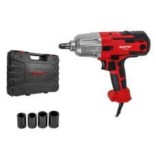 Гайковерт электрический WORTEX WR 4560 в чем. 400 Н*м, 450 Вт, 2800 об/мин
(2800 об/мин., 4м шнур, 2,4 кг) Гайковерт электрический WORTEX WR 4560 в чем. 400 Н*м, 450 Вт, 2800 об/мин
(2800 об/мин., 4м шнур, 2,4 кг)