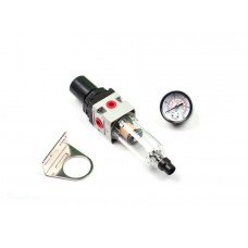 Регулятор давления с манометром и фильтром, для PC-40 Регулятор давления с манометром и фильтром, для PC-40