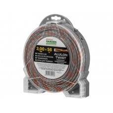 Леска ф 3.0 мм х 56 м витой квадрат сеч. ALULON TWIST STARTUL GARDEN Леска ф 3.0 мм х 56 м витой квадрат сеч. ALULON TWIST STARTUL GARDEN