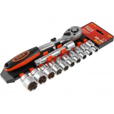 Набор головок 1/2" 10-24мм 12предм. PRO STARTUL (PRO-41412)
(пласт. подвес, 6 граней) Набор головок 1/2" 10-24мм 12предм. PRO STARTUL (PRO-41412)
(пласт. подвес, 6 граней)