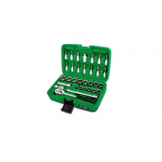 Набор головок и бит 32предм. 3/8" 6гр. TOPTUL (GCAI3201) Набор головок и бит 32предм. 3/8" 6гр. TOPTUL (GCAI3201)