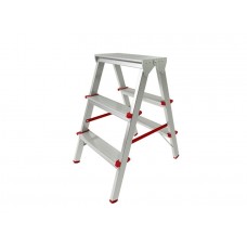 Лестница-стремянка алюм. двухсторонняя 66 см 3 ступ. 2,6кг PRO STARTUL (ST9941-03) Лестница-стремянка алюм. двухсторонняя 66 см 3 ступ. 2,6кг PRO STARTUL (ST9941-03)