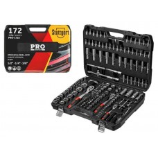 Набор головок и бит 172пр. 1/4",3/8",1/2" PRO STARTUL STUTTGART (PRO-172S)
(6 граней) Набор головок и бит 172пр. 1/4",3/8",1/2" PRO STARTUL STUTTGART (PRO-172S)
(6 граней)
