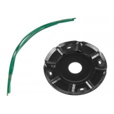 Головка триммерная DGM TH-221 леска ф 2.4 мм ручн., блистер
(леска до 2.4 мм, 120x25.4 мм, "паук", 8 выходов) Головка триммерная DGM TH-221 леска ф 2.4 мм ручн., блистер
(леска до 2.4 мм, 120x25.4 мм, "паук", 8 выходов)