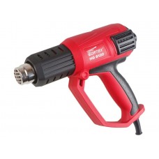 Термовоздуходувка WORTEX HG 6120 в кор.
(2000 Вт, 3 скор., 50-600 °С, ступенч. рег.)