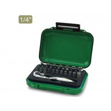 Набор головок и бит MINI 30предм. 1/4" TOPTUL (GABW3001) Набор головок и бит MINI 30предм. 1/4" TOPTUL (GABW3001)