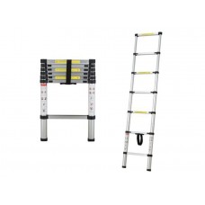 Лестница телескопическая односекц. алюм. 260см 6,7кг STARTUL (ST9714-026) Лестница телескопическая односекц. алюм. 260см 6,7кг STARTUL (ST9714-026)