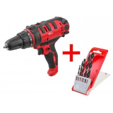 Дрель-шуруповерт WORTEX DR 1025 в кор.+ АКЦИЯ!
(Набор сверл по дер. 5 шт. WORTEX в подарок!)