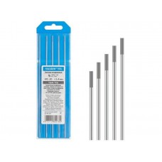 Электрод вольфрамовый серый WC-20, Ф 2,4 мм (набор 5 шт) SOLARIS Электрод вольфрамовый серый WC-20, Ф 2,4 мм (набор 5 шт) SOLARIS