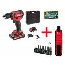 Аккум. дрель-шуруповерт WORTEX BD 1815 DLi в чем.+ АКЦИЯ!
(Набор бит и напульсник WORTEX в подарок!)