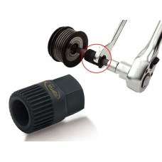 Съемник роликов 33 зуба под ключ 17мм TOPTUL (JDBD3317)