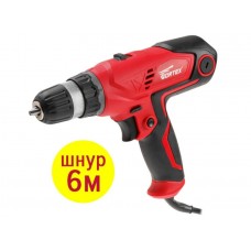 Дрель-шуруповерт WORTEX DR 1023 в кор.
(400 Вт, патрон БЗП, 30 Нм, шурупы до 10 мм, сетевой шнур 6 м)