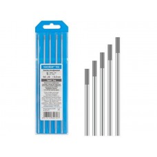 Электрод вольфрамовый серый WC-20, Ф 3,0 мм (набор 5 шт) SOLARIS Электрод вольфрамовый серый WC-20, Ф 3,0 мм (набор 5 шт) SOLARIS