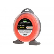 Леска ф 2.4 мм х 87 м кругл. сеч. DUAL-CUT STARTUL GARDEN
(с высокопрочной сердцевиной) Леска ф 2.4 мм х 87 м кругл. сеч. DUAL-CUT STARTUL GARDEN
(с высокопрочной сердцевиной)