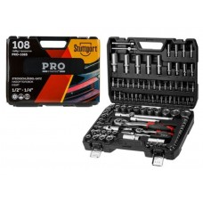 Набор головок и бит 108пр. 1/4",1/2" PRO STARTUL STUTTGART (PRO-108S)
(6 граней) Набор головок и бит 108пр. 1/4",1/2" PRO STARTUL STUTTGART (PRO-108S)
(6 граней)