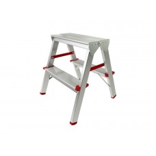 Лестница-стремянка алюм. двухсторонняя 44 см 2 ступ. 1,9кг PRO STARTUL (ST9941-02) Лестница-стремянка алюм. двухсторонняя 44 см 2 ступ. 1,9кг PRO STARTUL (ST9941-02)