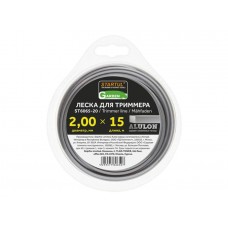 Леска ф 2.0 мм х 15 м квадратн. сеч. ALULON STARTUL GARDEN
(содержит алюминиевые частицы) Леска ф 2.0 мм х 15 м квадратн. сеч. ALULON STARTUL GARDEN
(содержит алюминиевые частицы)