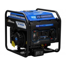 Электростанция (генератор инверторный бензиновый) ECO PE-10000ESI
(инверторный, электростарт, 7.5 кВт, 230 В, автозапуск*, бак 25.0 л, вес 72 кг)