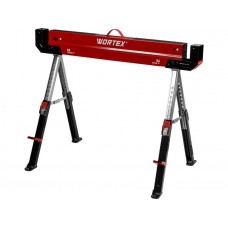 Козлы строительные регулируемые Wortex SAS 1180 макс 590 кг, высота 617-815 мм, длина 1085 мм
(возможна сборка стола из двух козел)