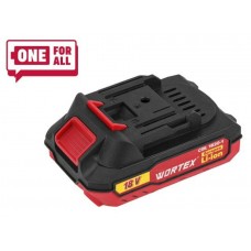 Аккумулятор WORTEX CBL 1820-1 18.0 В, 2.0 А*ч, Li-Ion ALL1
(18.0 В, 2.0 А*ч, индикатор заряда, обрезиненный корпус) Аккумулятор WORTEX CBL 1820-1 18.0 В, 2.0 А*ч, Li-Ion ALL1
(18.0 В, 2.0 А*ч, индикатор заряда, обрезиненный корпус)