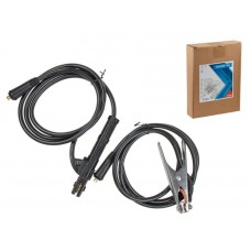 Комплект сварочный для MMA (до 200А, 2 + 2 м) SOLARIS
(разъем 9 мм (тип 10-25)) Комплект сварочный для MMA (до 200А, 2 + 2 м) SOLARIS
(разъем 9 мм (тип 10-25))