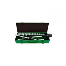 Набор головок 3/4" 22-50мм 14предм. 12гр. металл. кейс TOPTUL (GCAD1406) Набор головок 3/4" 22-50мм 14предм. 12гр. металл. кейс TOPTUL (GCAD1406)