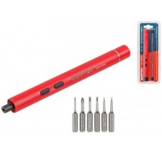 Отвертка электрическая Wortex CSD 2016 в блистере 0.15 Нм, 160 об/мин
(Шестигранник 4 мм, 35 г) Отвертка электрическая Wortex CSD 2016 в блистере 0.15 Нм, 160 об/мин
(Шестигранник 4 мм, 35 г)